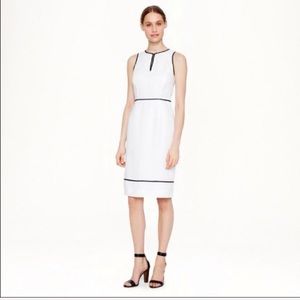 J.Crew Petite Sheath Dress in Linen